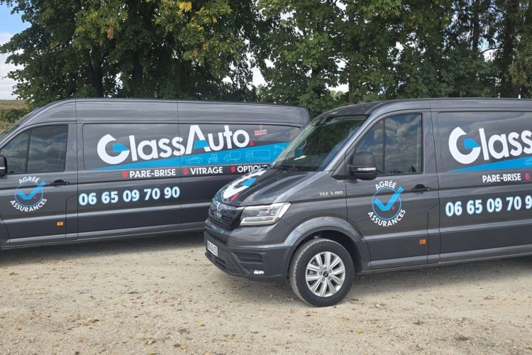 Camionsglassauto